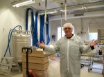 Norway fish oil factory.