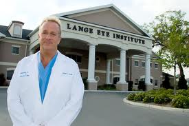 Dr. Michael Lange in front of Lange Eye Institute in The Villages Florida