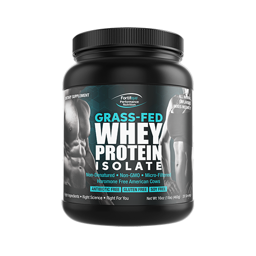 Grass Fed Whey Protein Isolate bottle